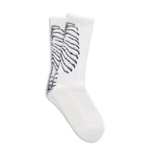 Hard Jewelry Metallic Spine Socks